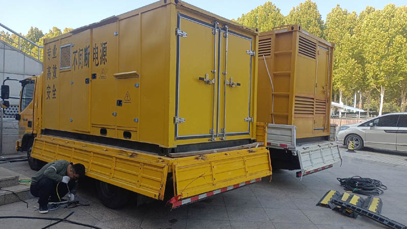 增城柴油发电机组和UPS电源配合使用时的注意事项